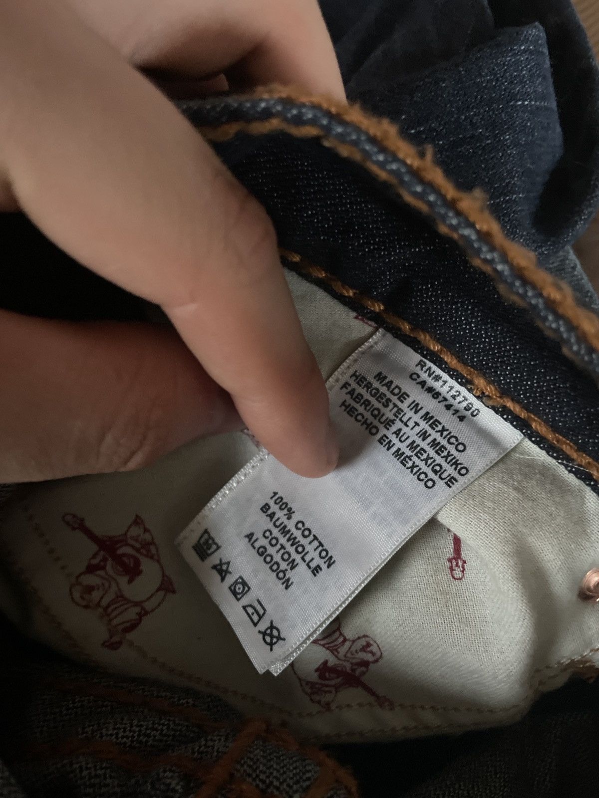True Religion × Vintage True Religion Jeans Size US 32 / EU 48 - 9 Thumbnail