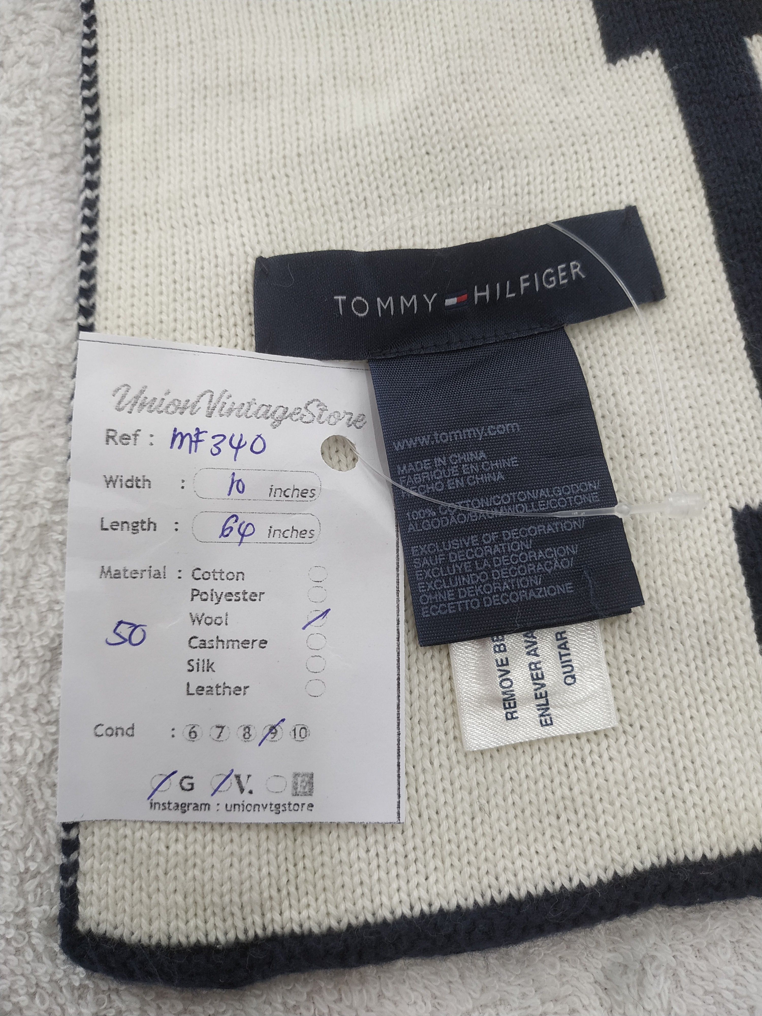 Tommy Hilfiger Vintage Tommy Hilfiger Scarf/Muffler/Neckwear MF340 Size ONE SIZE - 6 Thumbnail