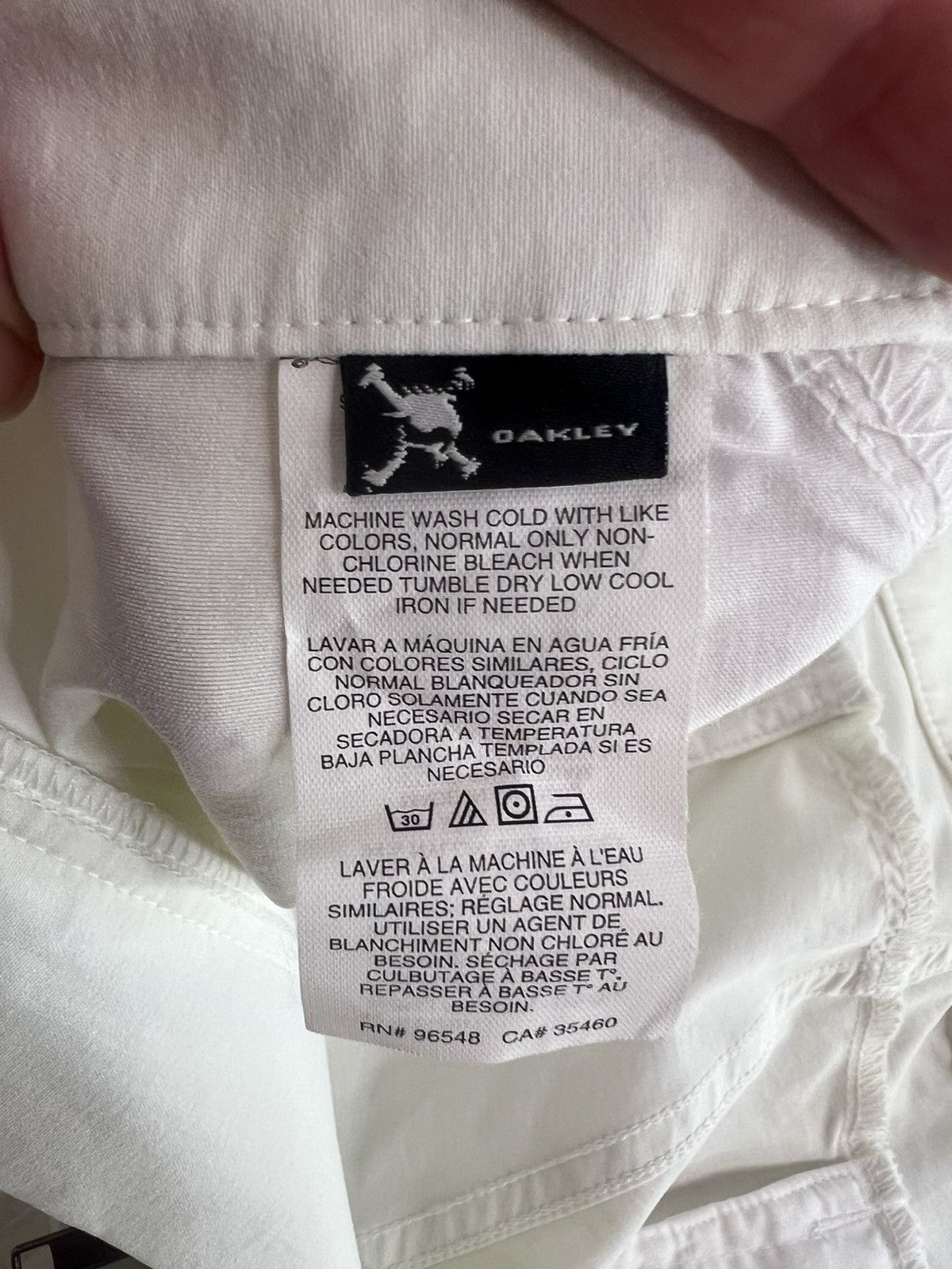 Oakley Oakley White Nylon Pants W38 L34 Technical Wide Leg Size US 38 / EU 54 - 10 Thumbnail