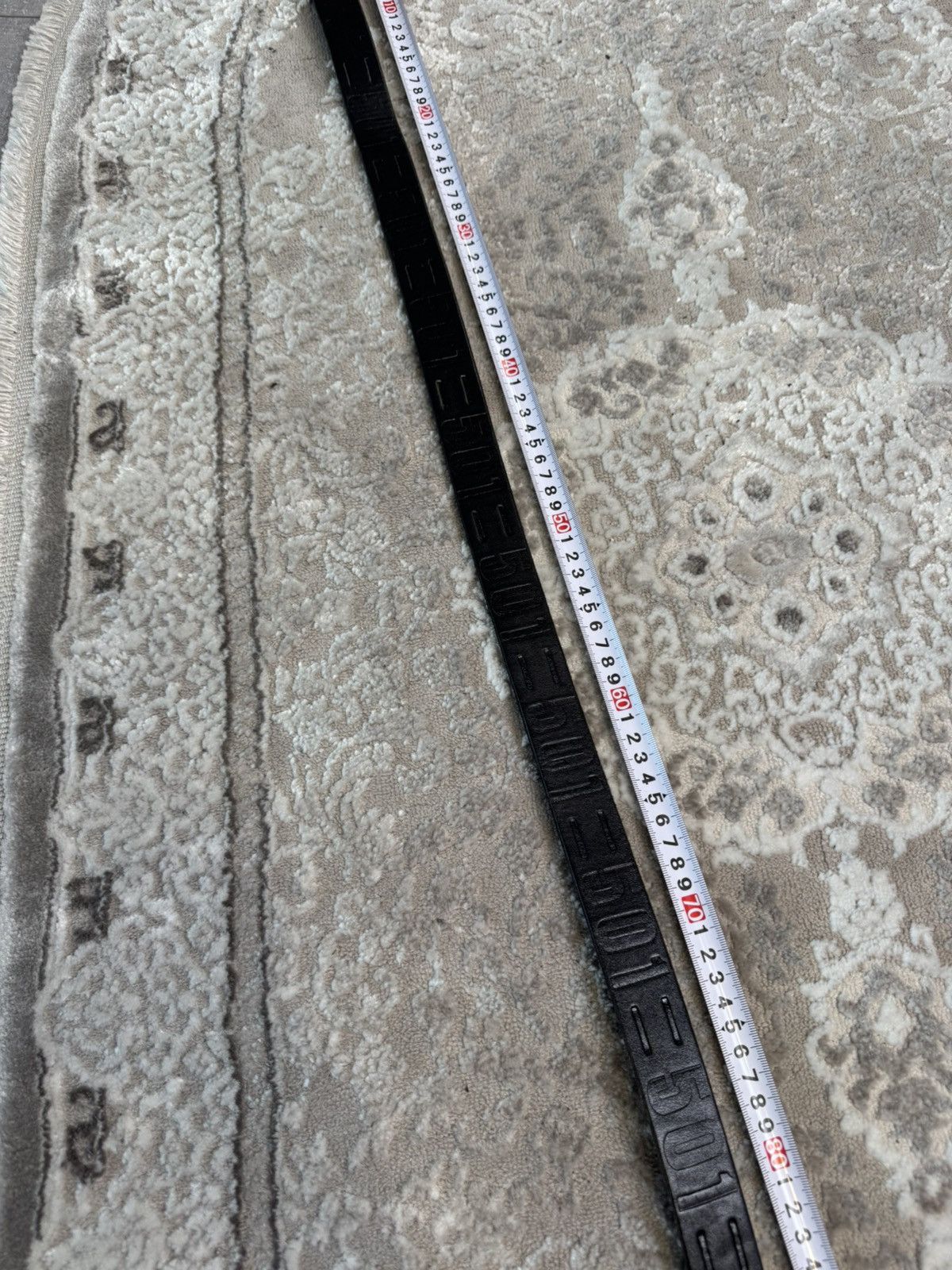 Levi's Vintage Levis 501 Belt Black Leather Y2K Size ONE SIZE - 4 Thumbnail