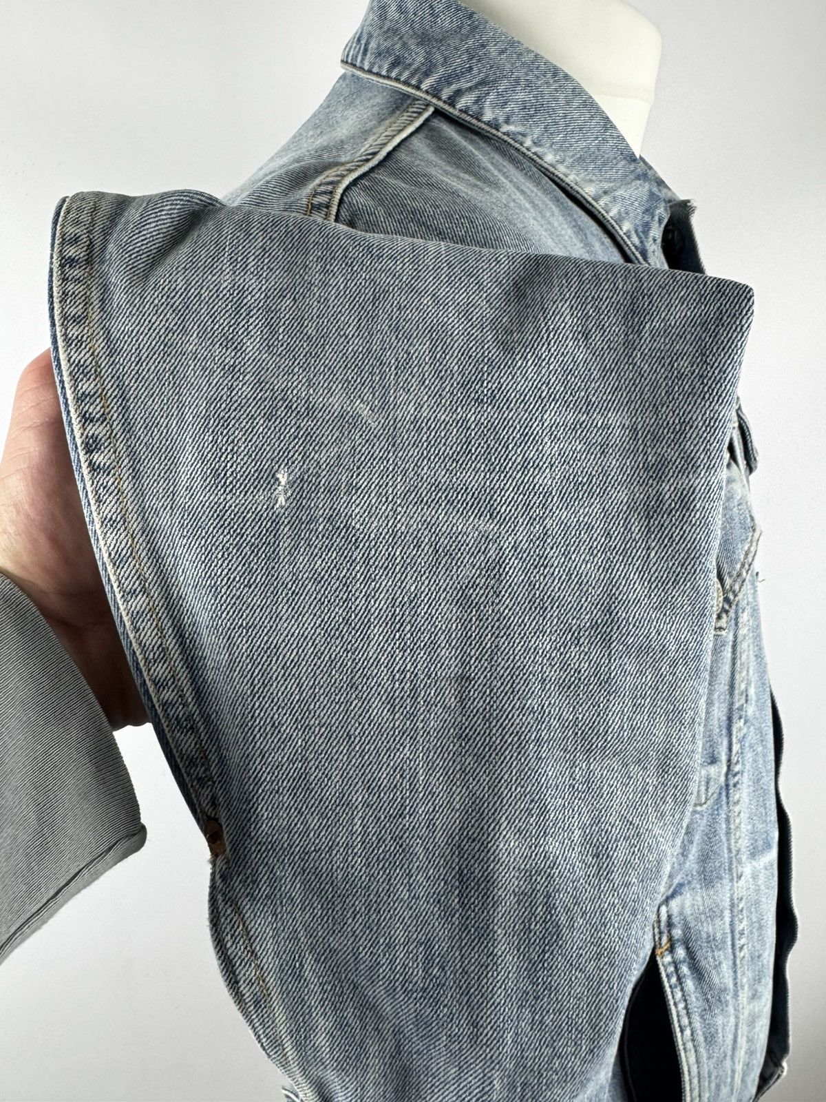 Gucci × Vintage Gucci Denim Jacket Vintage Rare Size US L / EU 52-54 / 3 - 10 Thumbnail