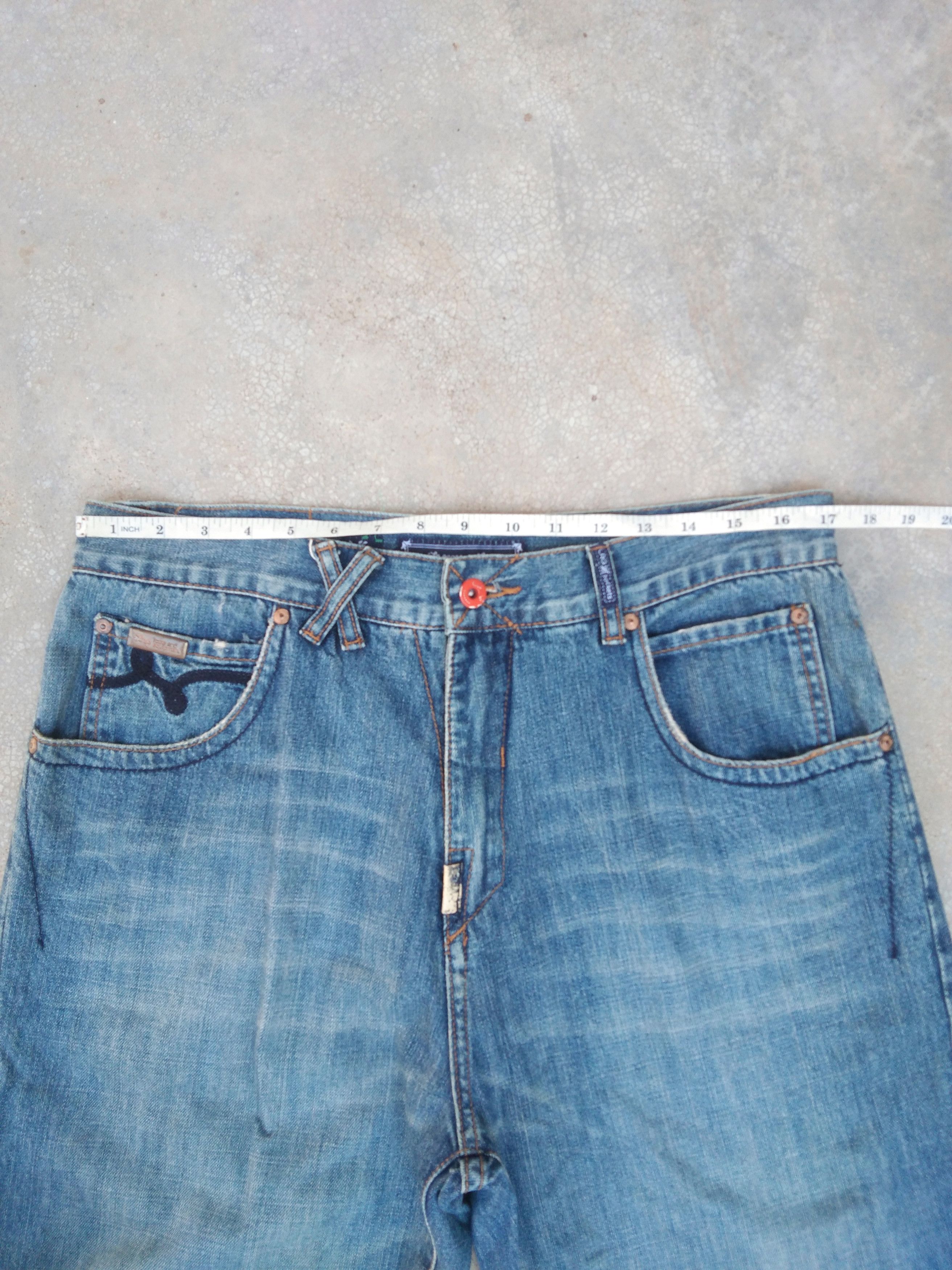 Jean Vintage LRG Loose Baggy Straight Leg Jeans 34x33 Size US 34 / EU 50 - 9 Thumbnail