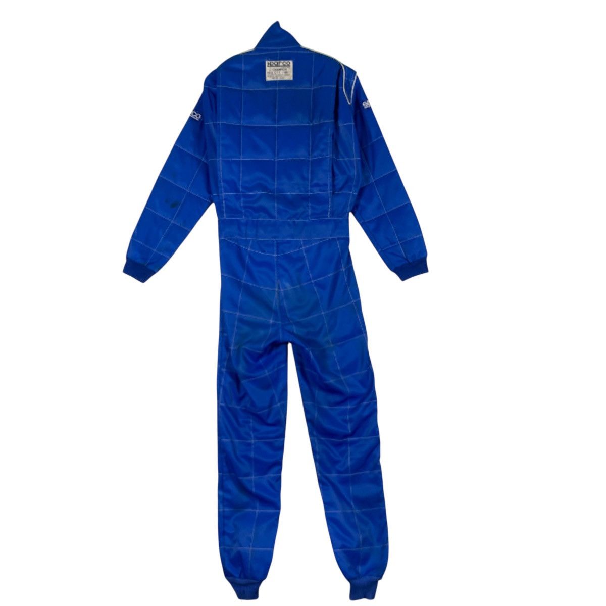 Japanese Brand Vintage Sparco R513 Racing Team Race For Win Blue Mens Suit Size US M / EU 48-50 / 2 - 16 Thumbnail
