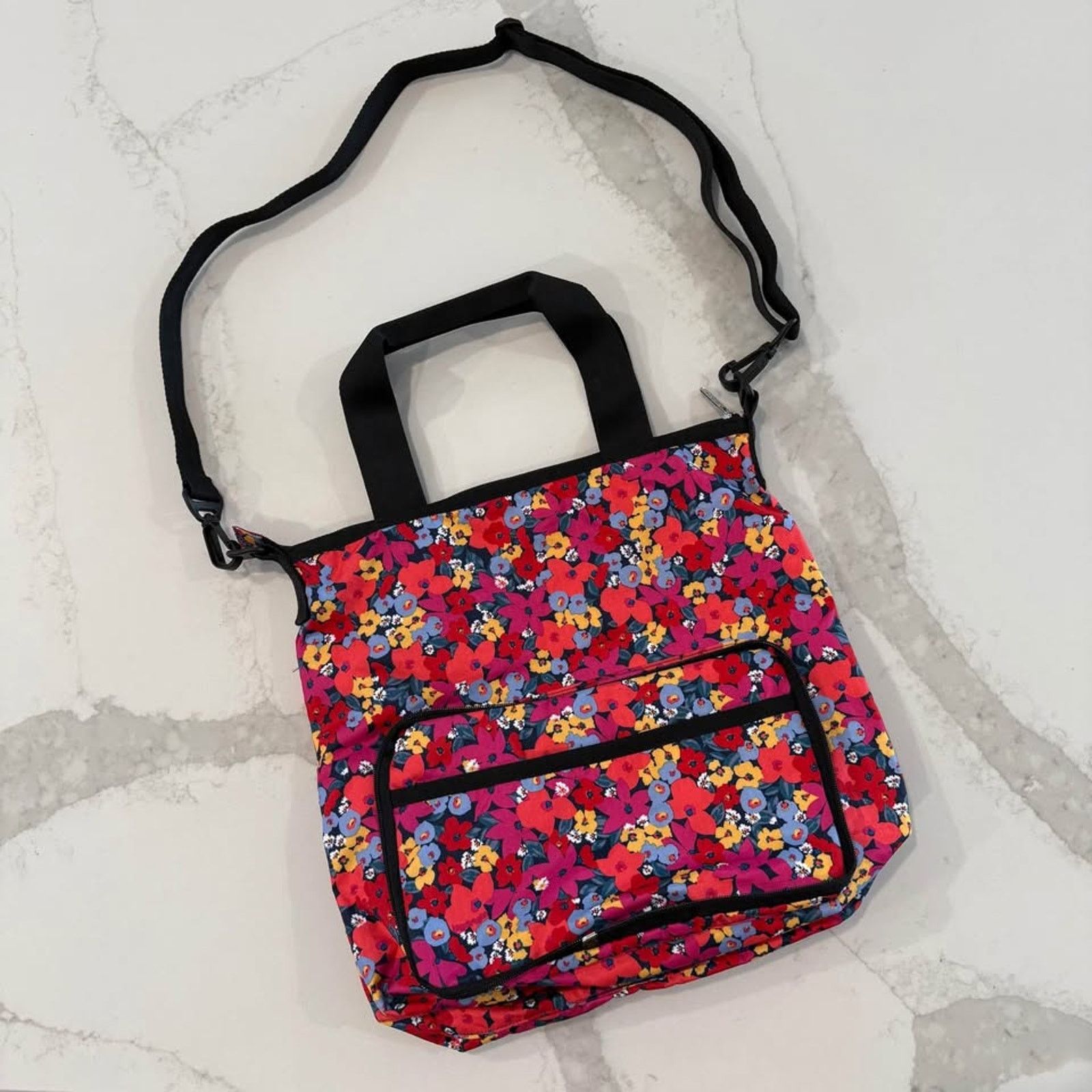 LeSportsac LeSportsac Packable Nylon Slim Tote Bag Adjustable Crossbody Size ONE SIZE - 2 Thumbnail
