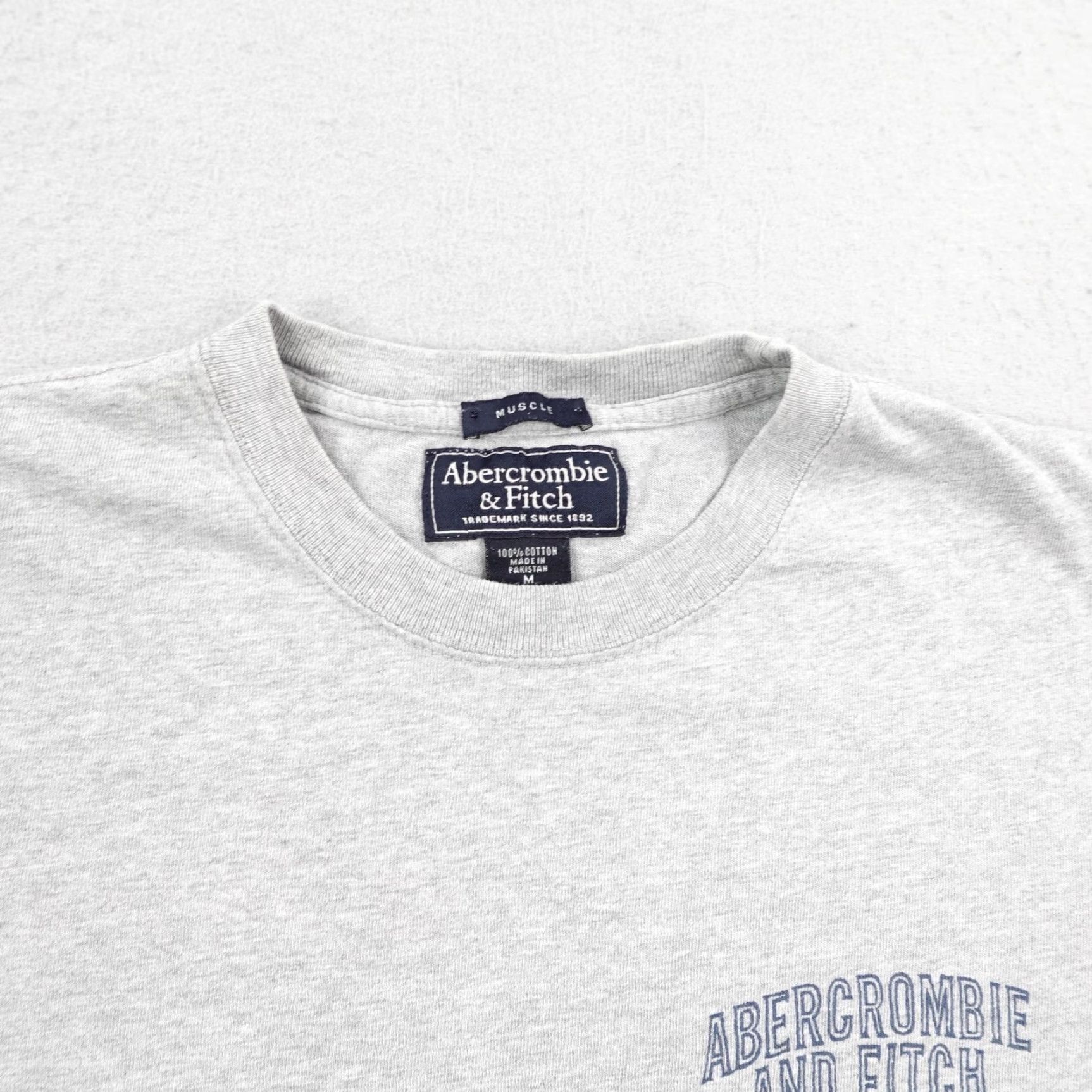 Abercrombie & Fitch VINTAGE Abercrombie & Fitch Shirt Mens M Gray Sky Dive Festival Y2K Tee Long Sleeve Graphic Print Crew Neck Size US M / EU 48-50 / 2 - 2 Thumbnail
