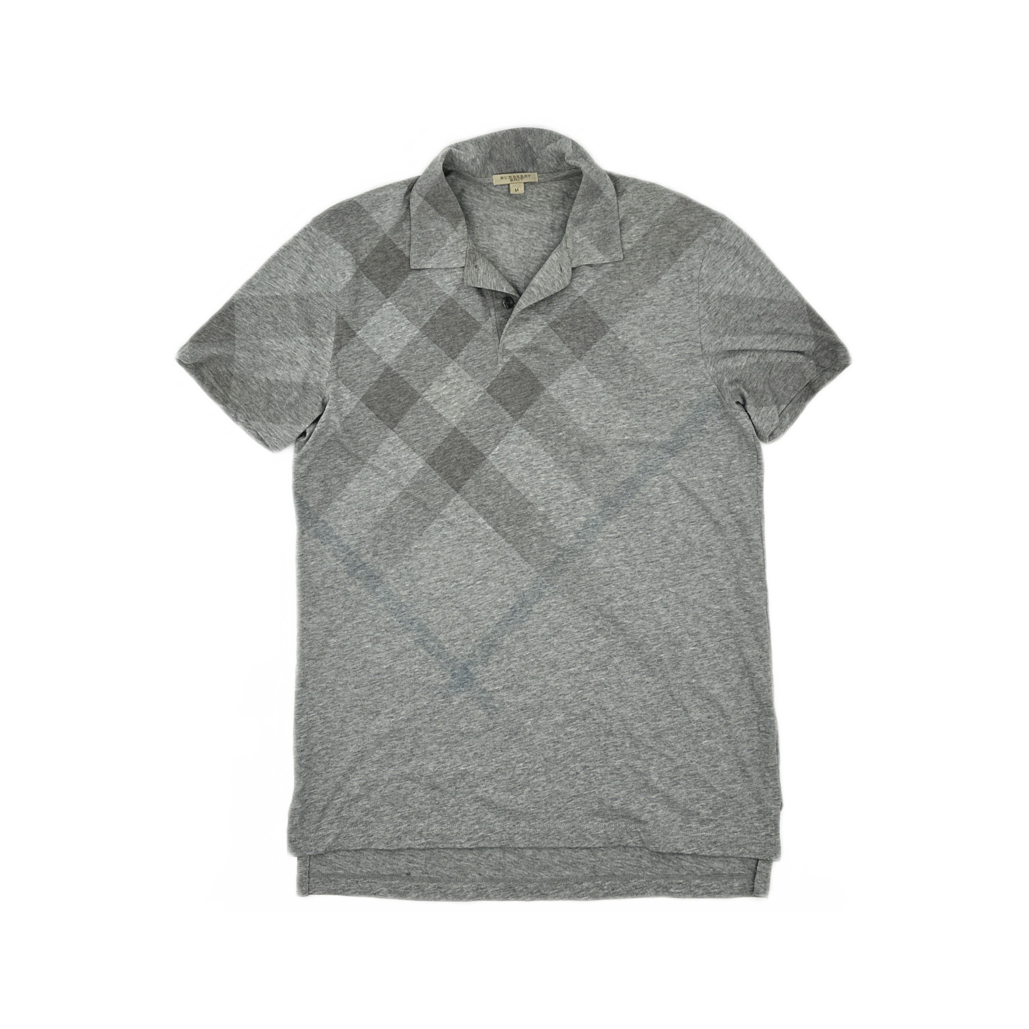 Burberry Burberry Brit Check Polo Shirt Size M Size US M / EU 48-50 / 2 - 1 Thumbnail