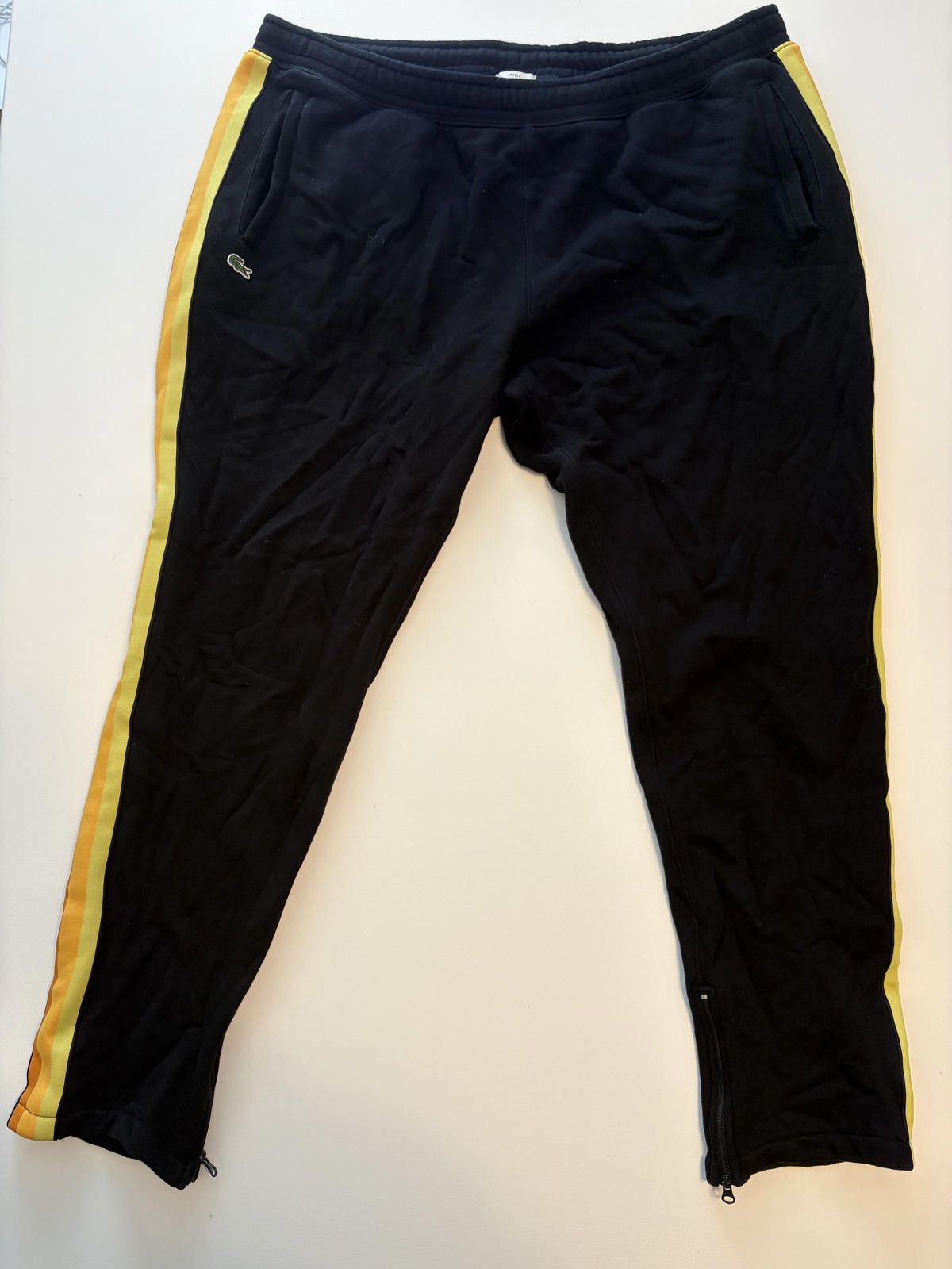 Lacoste Lacoste Live Unisex Blk Fleece Logo Tracksuit (Size 3XL) Size US 44 / EU 60 - 3 Thumbnail