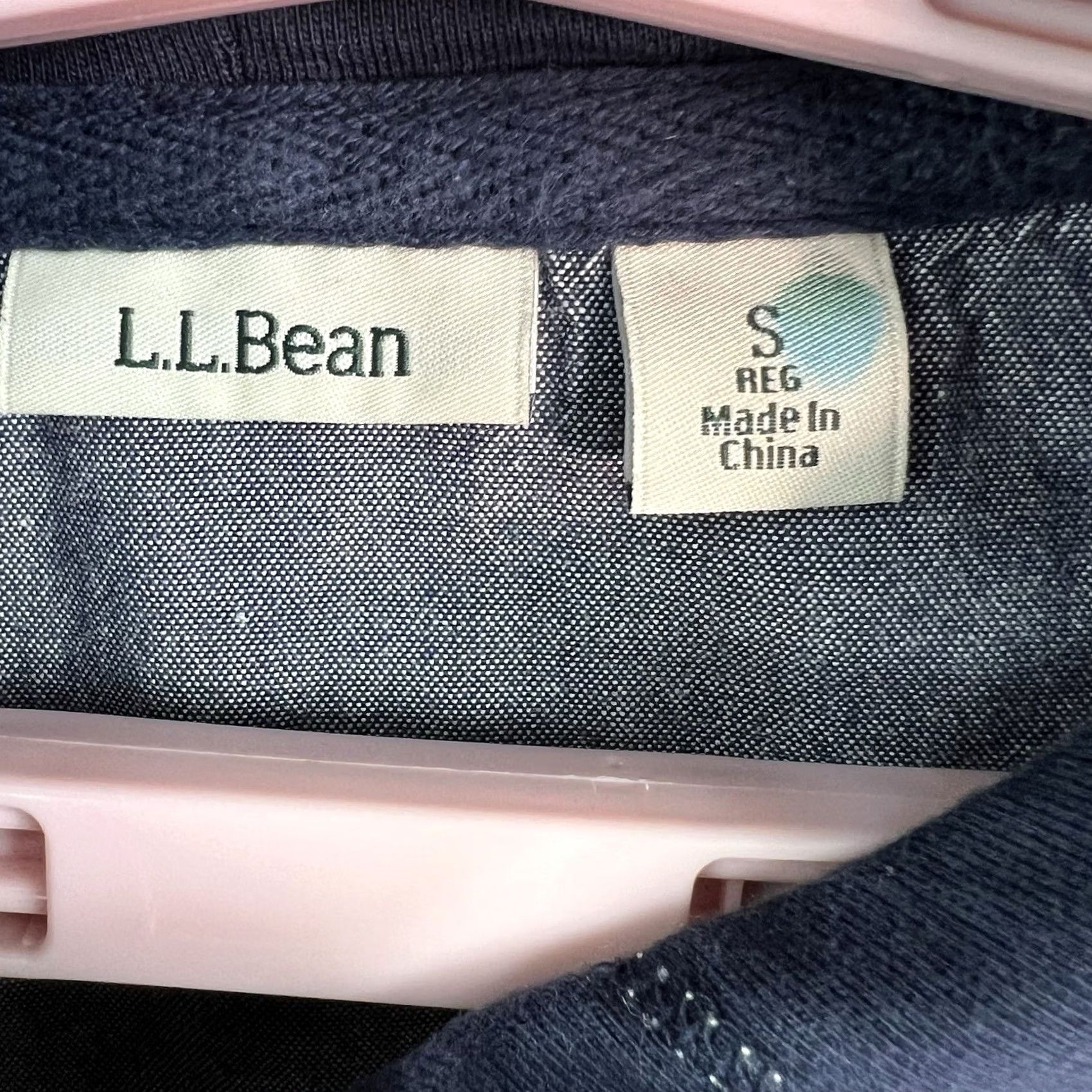 Vintage L.L.Bean Sweatshirt Mens Size S Hooded 1/4 Button Gray Jersey Cotton Embroidered Logo Pullover Size US S / EU 44-46 / 1 - 5 Thumbnail