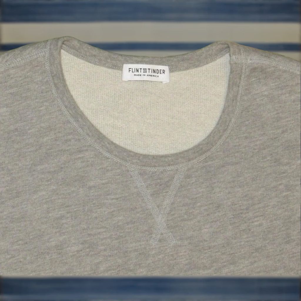 Vintage FLINT & TINDER Grey Crewneck Sweatshirt Sweater Medium Mens Crewneck Sweatshirt Grey M Size US M / EU 48-50 / 2 - 1 Thumbnail