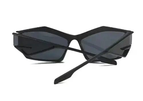 Jewelry Cyber Black Sunglasses Retro Punk Archive Cosplay Jewelry Size ONE SIZE - 4 Thumbnail