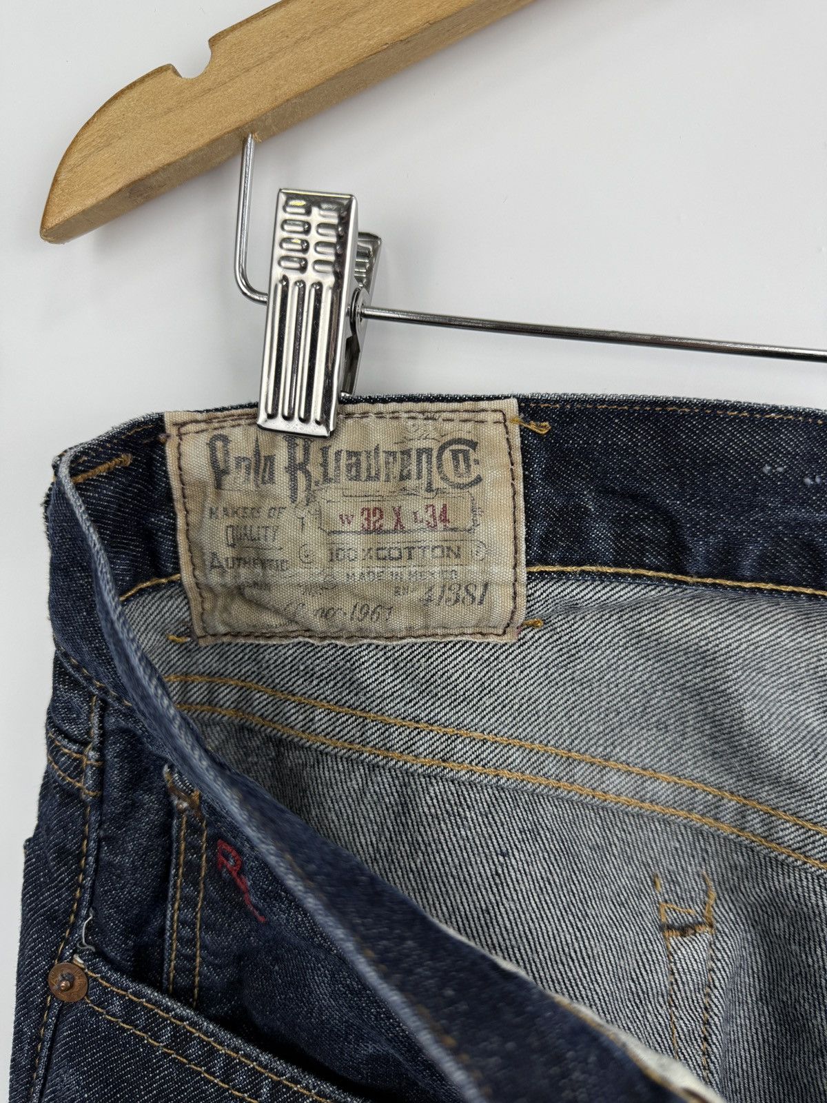 Denim & Supply Ralph Lauren 🇺🇸 Vintage Y2K Ralph Lauren Jeans USA Denim rrl Style Rare Size US 34 / EU 50 - 11 Thumbnail