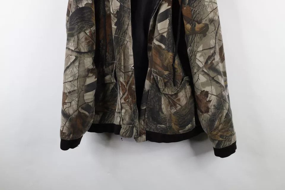 Vintage Vintage 90s Streetwear Camouflage Hooded Jacket AS IS Size US M / EU 48-50 / 2 - 3 Thumbnail