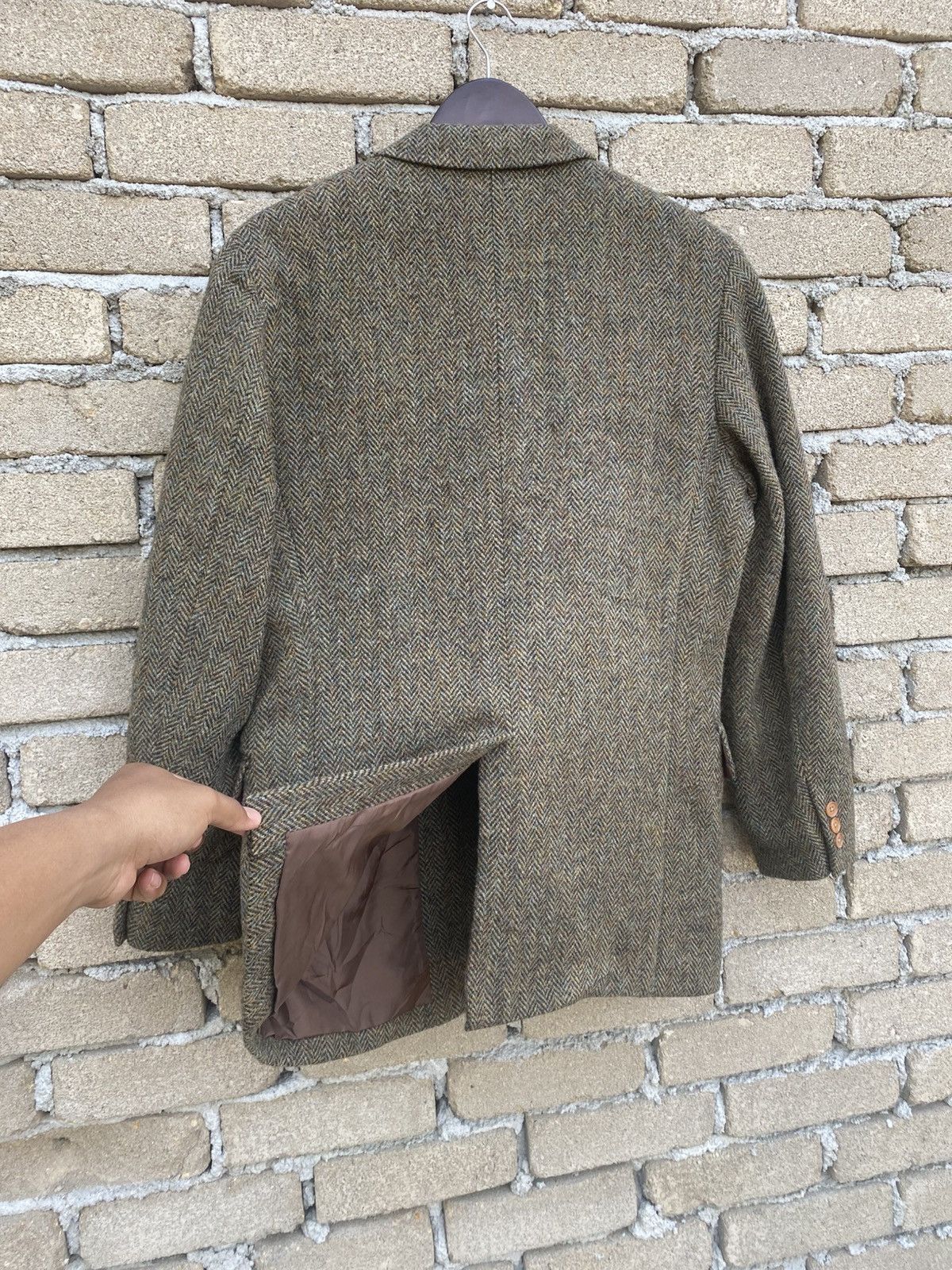 Issey Miyake Issey Miyake X Harris Twees Herringbone Twill Blazers Size 42R - 5 Thumbnail