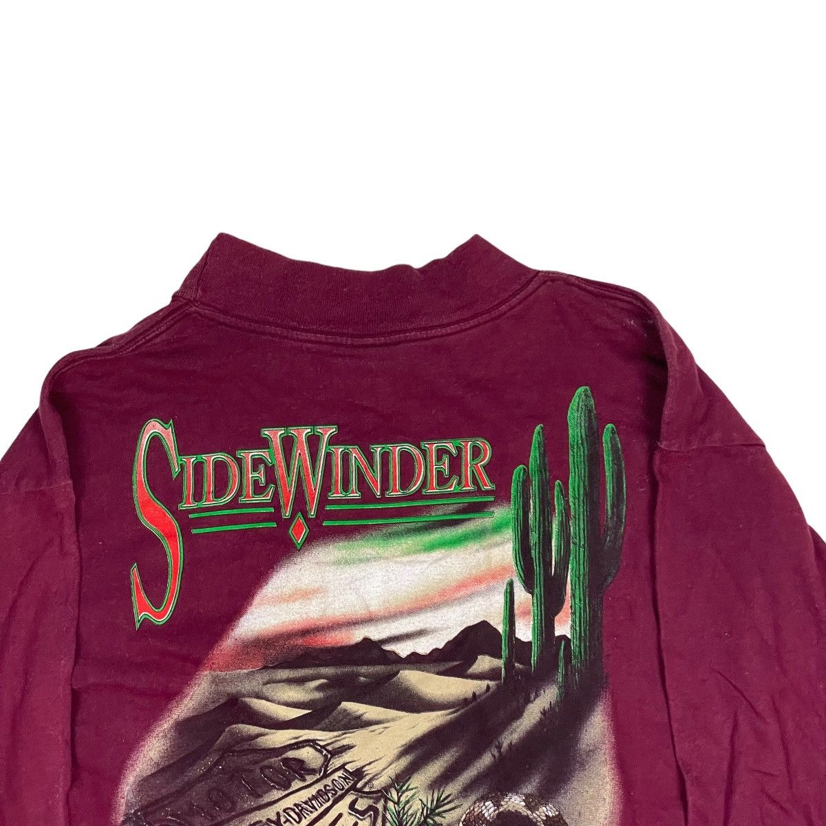 Harley Davidson VTG Harley Davidson Side Winder Desert Snake Tee Size US M / EU 48-50 / 2 - 9 Thumbnail