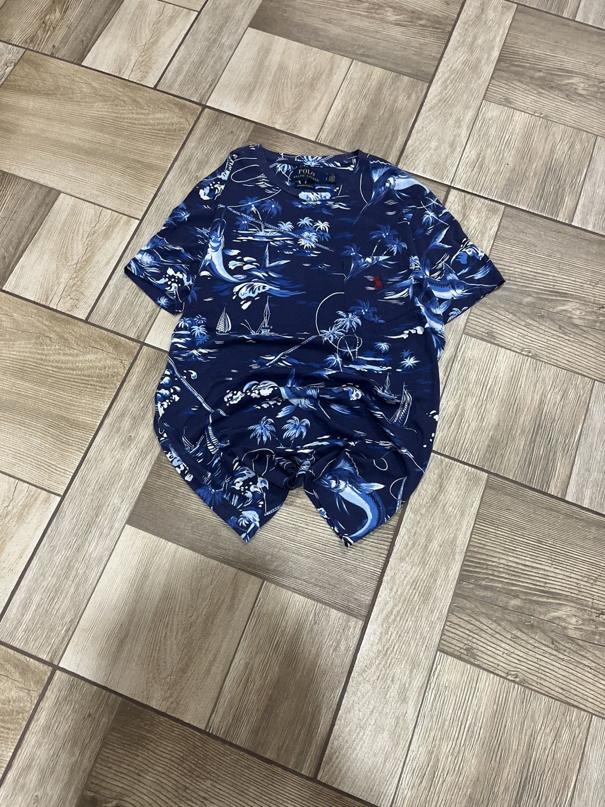 Polo Ralph Lauren Ralph Lauren Polo Shirt – Hawaiian Print Size US S / EU 44-46 / 1 - 2 Thumbnail