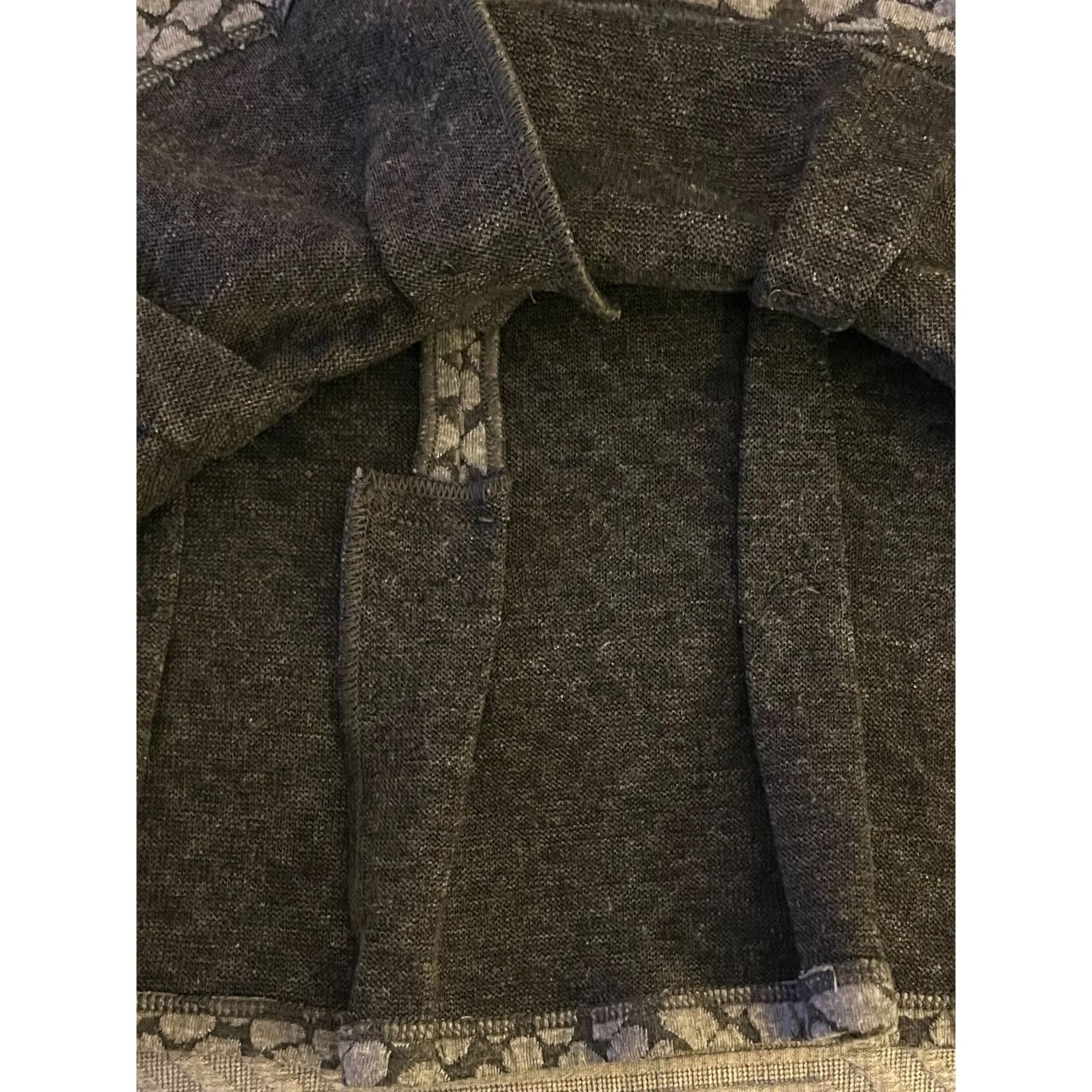 Rebecca Taylor Rebecca Taylor Size 10 Peplum Knit Top with Faux Leather Size L / US 10 / IT 46 - 5 Thumbnail