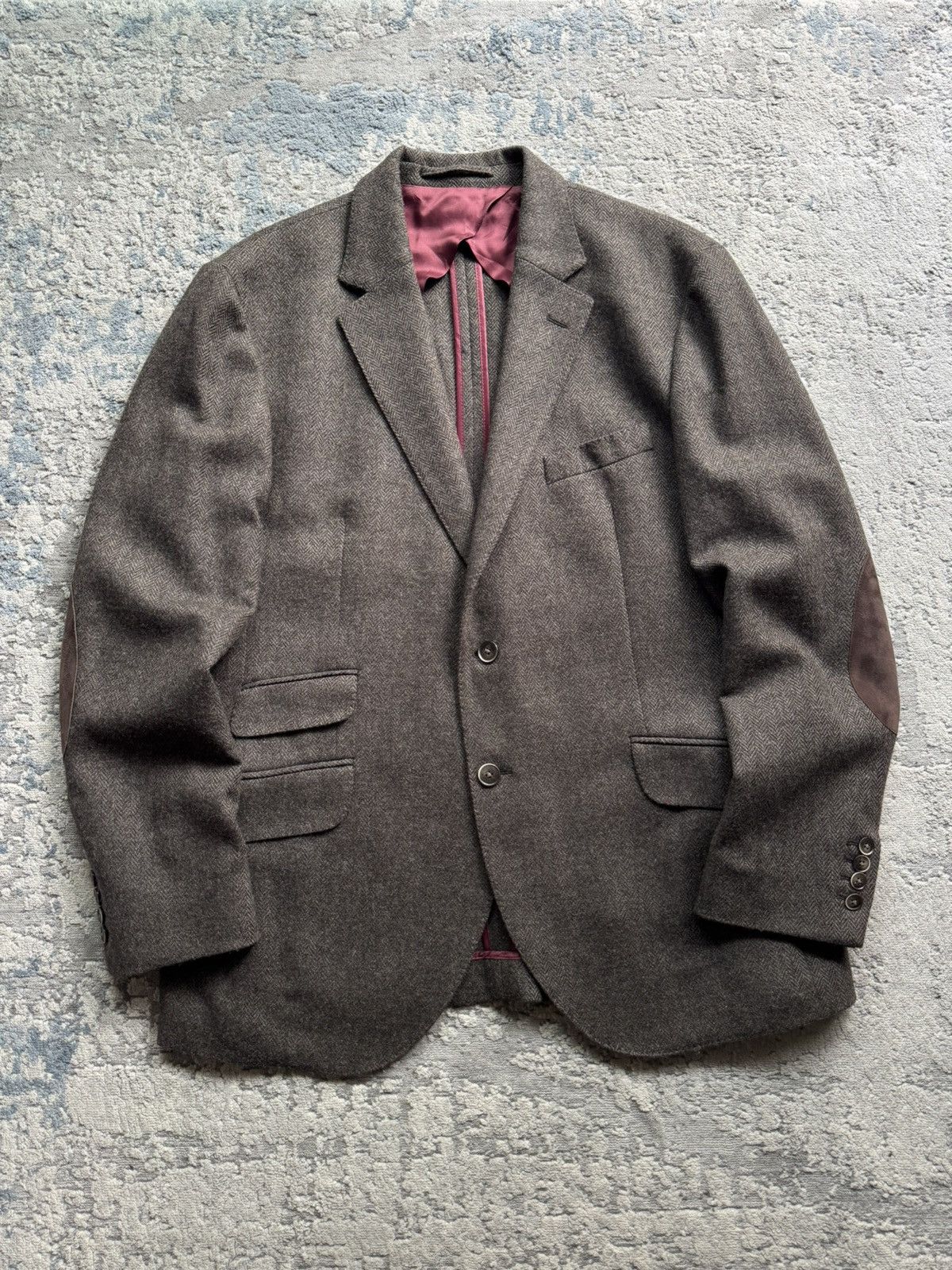Hackett Hackett By Robert Noble Wool Tweed Blazer Jacket size 54R Size 54R - 1 Thumbnail
