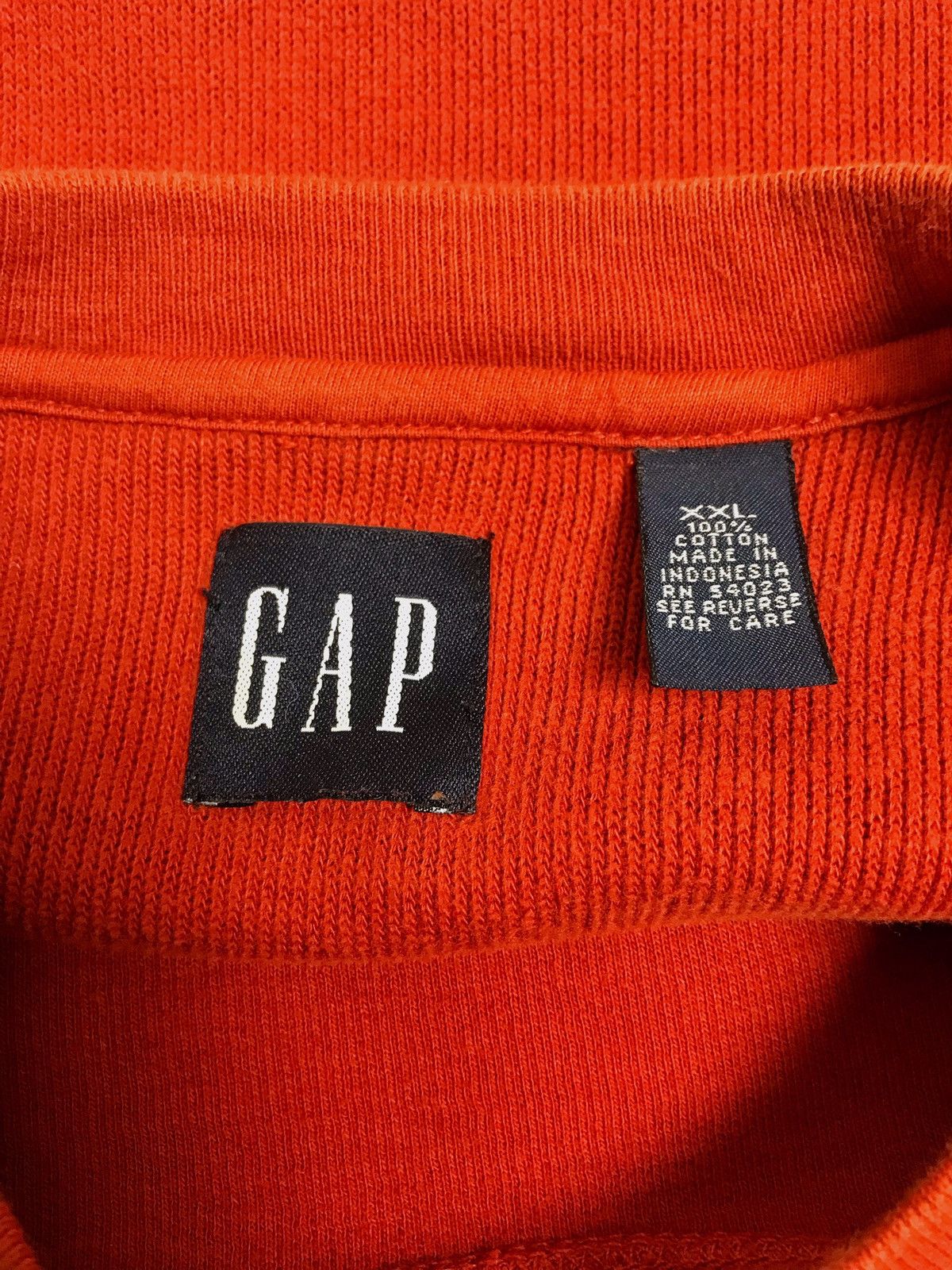 Gap × Vintage GAP Middle Striped Vintage Knit Sweater Size US XXL / EU 58 / 5 - 3 Thumbnail