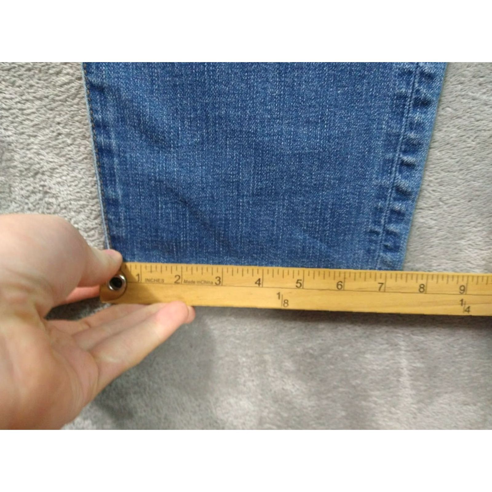 American Eagle Outfitters American Eagle Outfitters Jeans Mens 30x36 Athletic Straight Distressed Blue Denim Airflex Medium Wash 5-Pocket Mens Jeans Size US 30 / EU 46 - 6 Thumbnail