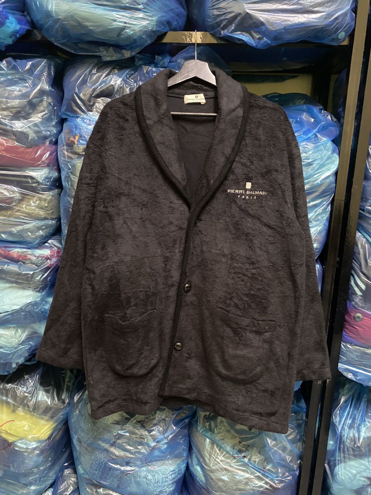 Pierre Balmain VINTAGE PIERRE BALMAIN DEEP PILE FLEECE JACKET Size US M / EU 48-50 / 2 - 1 Thumbnail