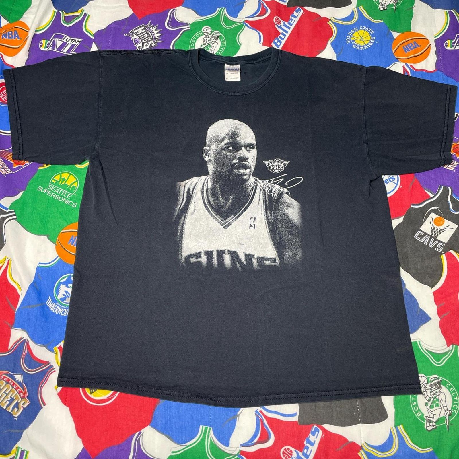 NBA × Vintage Vintage NBA Shaquille O’Neal Phoenix Suns Basketball Tee Size US XL / EU 56 / 4 - 1 Thumbnail