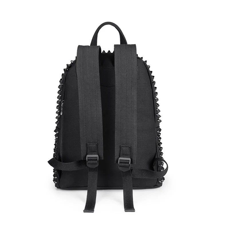 Japanese Brand × Vintage Backpacks Rivet Black Soft Washed Size ONE SIZE - 4 Thumbnail