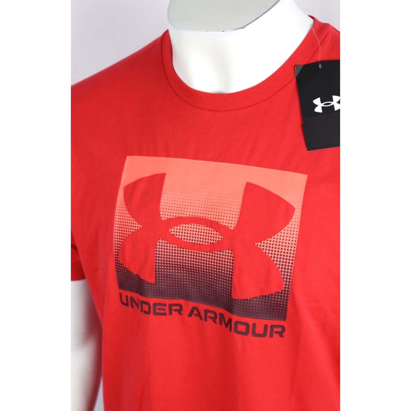 Under Armour Under Armour Men's UA Boxed Sports Short Sleeve T Shirt L Large Red 1386793 600 Size US L / EU 52-54 / 3 - 4 Thumbnail