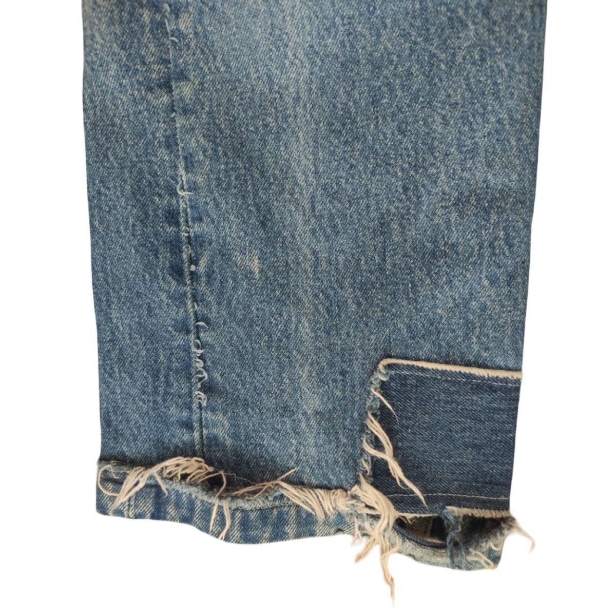 Japanese Brand custom 90s distressed Levi's 501 Size US 34 / EU 50 - 6 Thumbnail