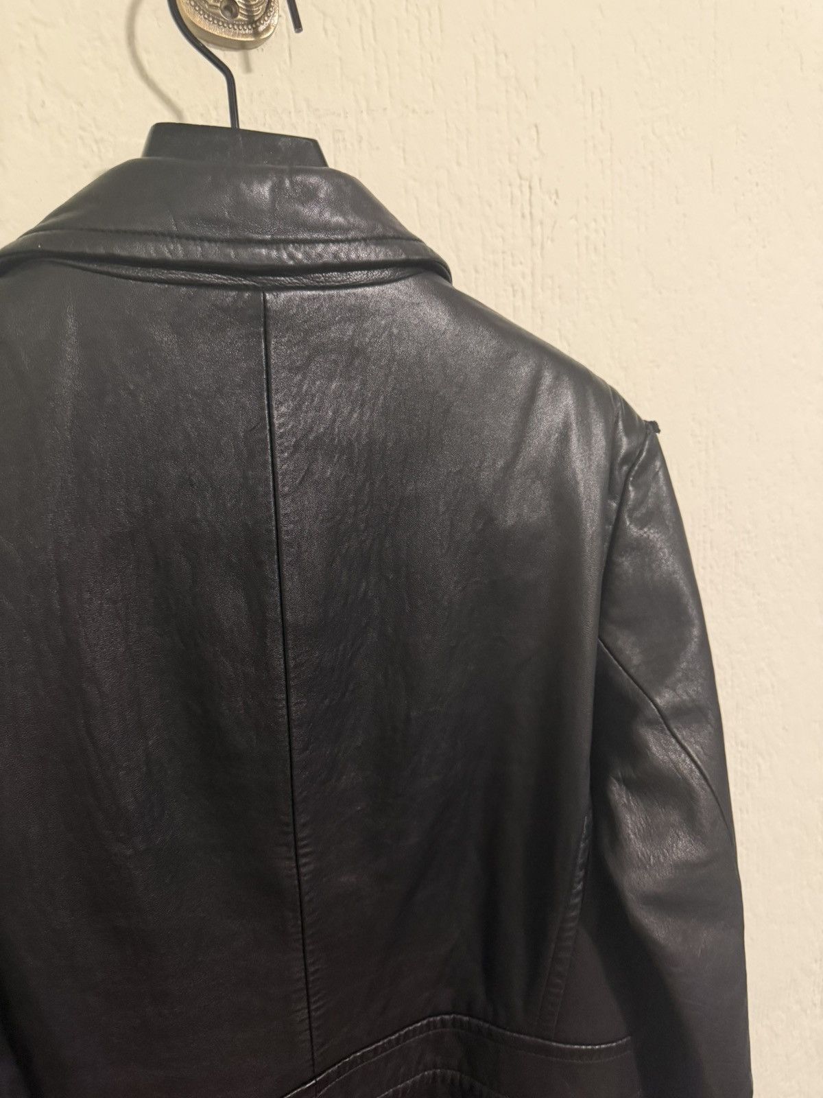 Genuine Leather Vintage genuine leather four button blazer jacket size L Size US L / EU 52-54 / 3 - 6 Thumbnail