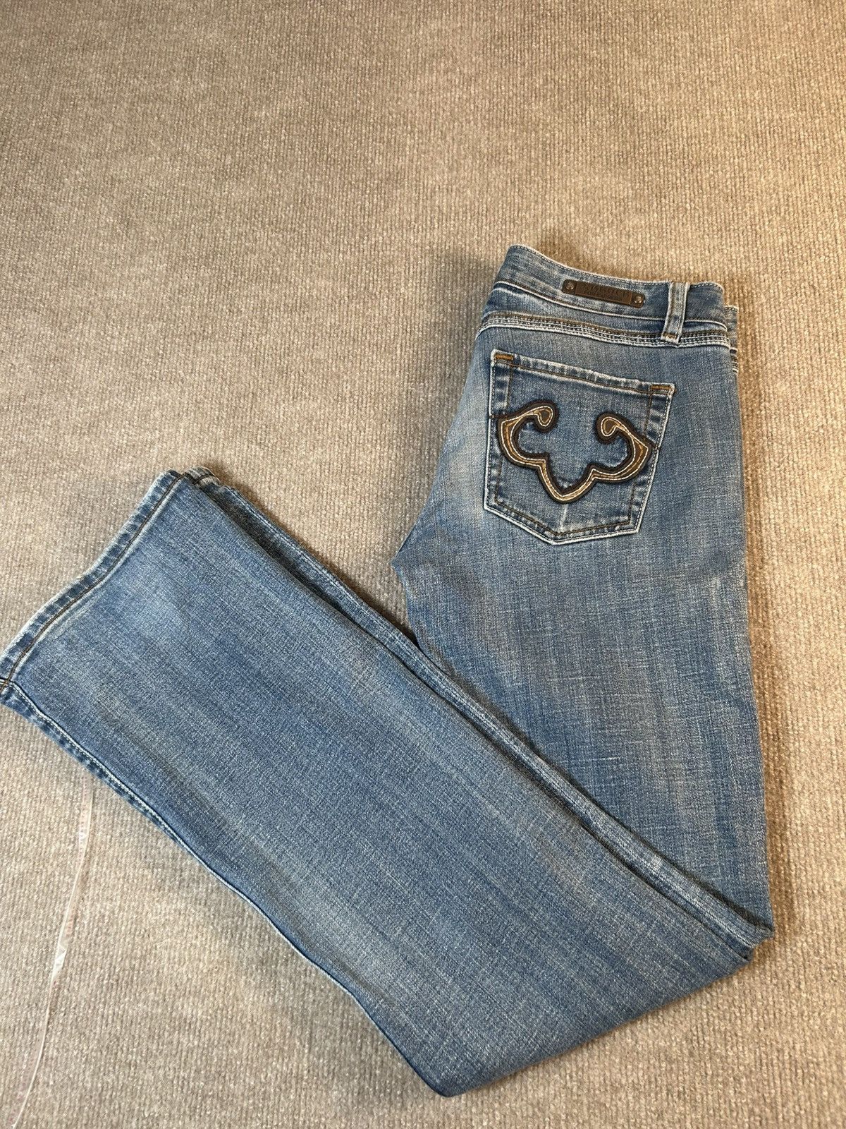 Express Rerock for Express Jeans Women’s Bootcut Embroidered Pocket Size 27" / US 4 / IT 40 - 1 Thumbnail
