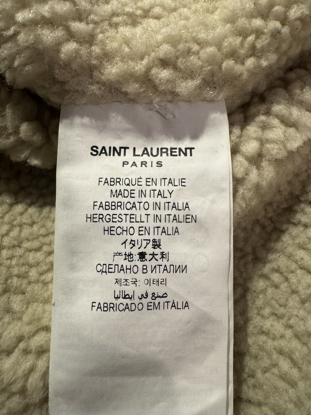 Saint Laurent Paris Saint Laurent Sherling Shirt sizes in photos by tape measure Size US S / EU 44-46 / 1 - 15 Thumbnail