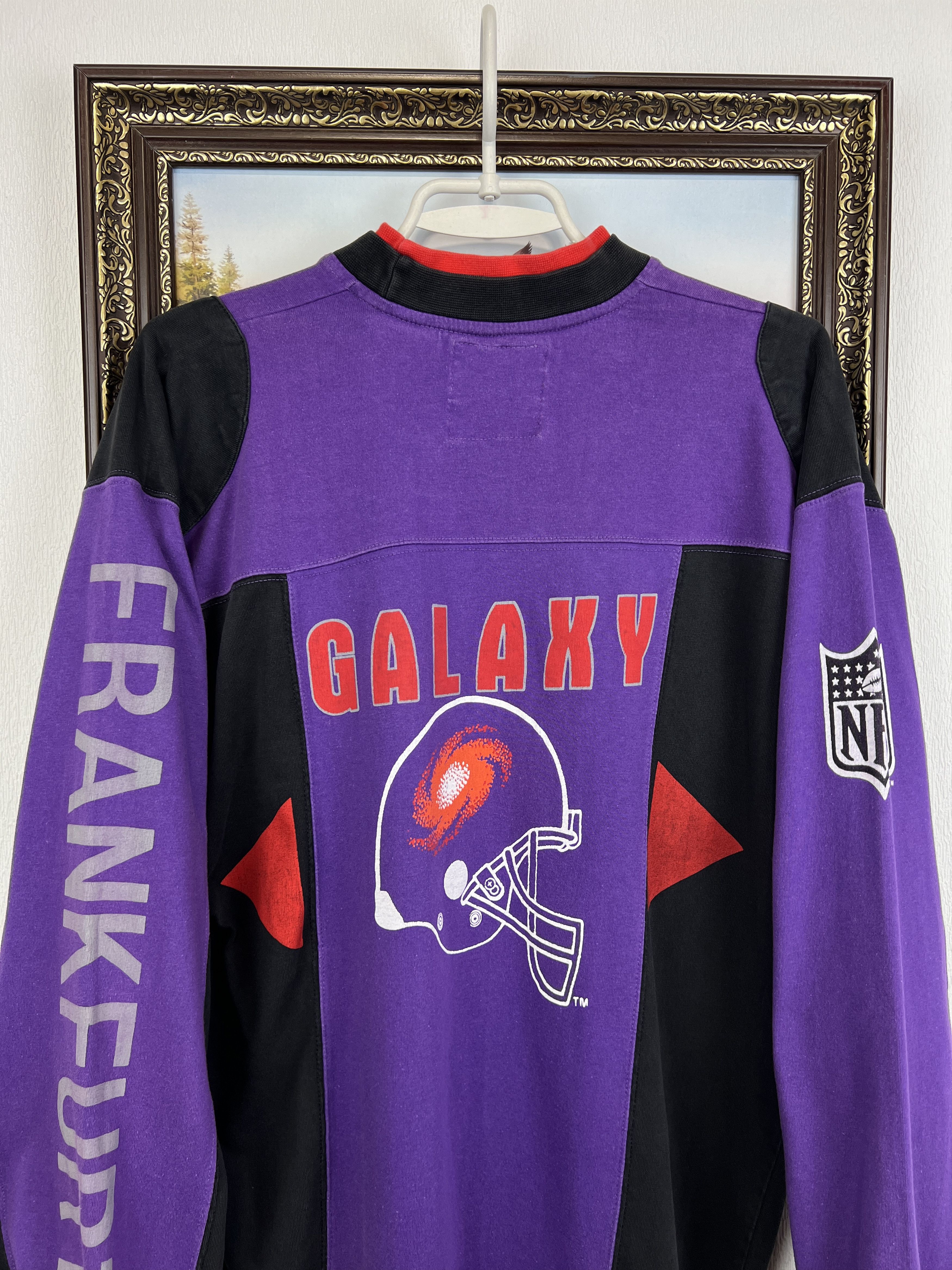 Vintage Frankfurt Galaxy World League Football NFL Sweatshirt Track Size US L / EU 52-54 / 3 - 11 Thumbnail
