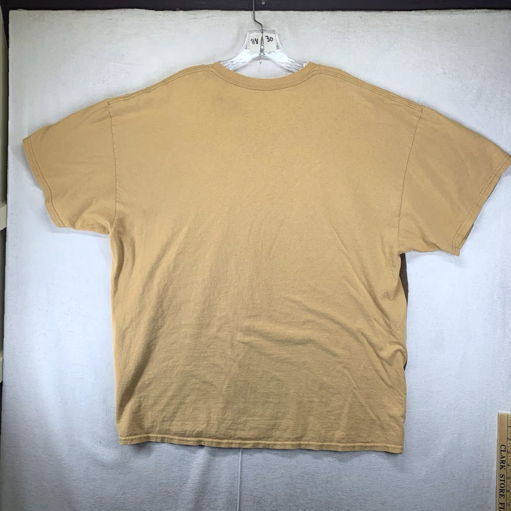 Vintage VINTAGE Christian T Shirt Men 2X Cotton Genesis 7:1 Lion Graphic Short Sleeve Brown 2000s Retro Size US XXL / EU 58 / 5 - 3 Thumbnail