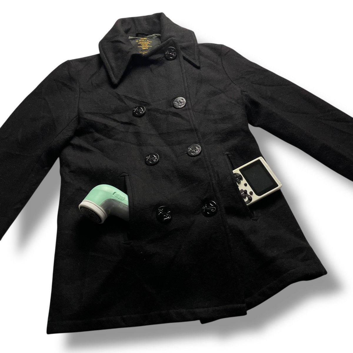 Fidelity FIDELITY BY GERALD & STEWART WOOL PEACOAT Size US S / EU 44-46 / 1 - 5 Thumbnail