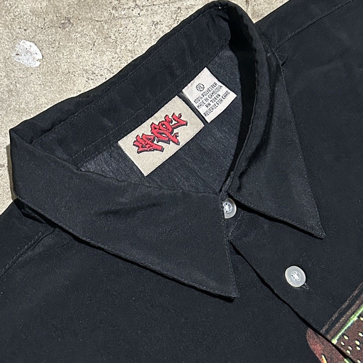 Vintage 90s Vintage music shirts with unique sleeves design Size US XL / EU 56 / 4 - 5 Thumbnail