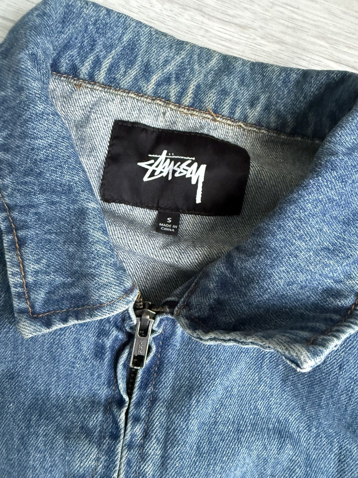 Stussy Denim jacket stussy Size US S / EU 44-46 / 1 - 5 Thumbnail