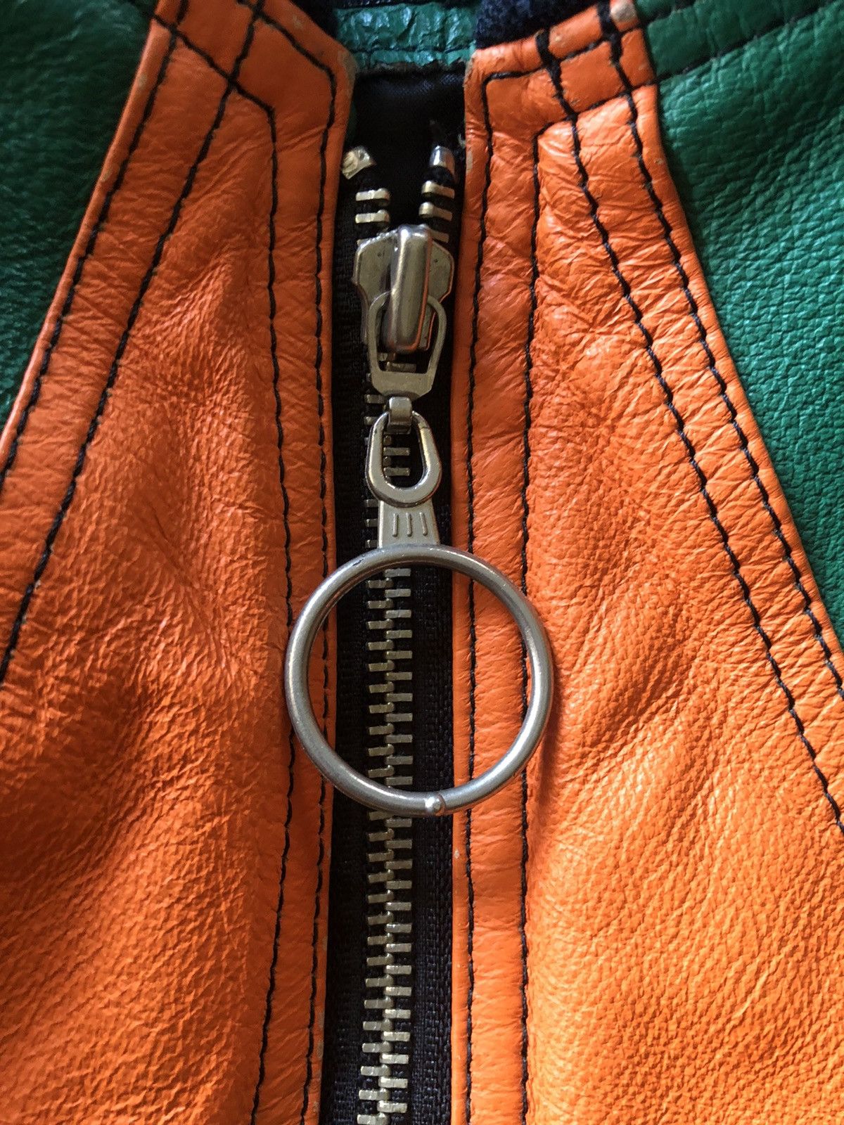 Genuine Leather × Vintage CRAZY 🔥🔥Vintage 1980s Winlit Genuine leather jacket Size US M / EU 48-50 / 2 - 7 Thumbnail