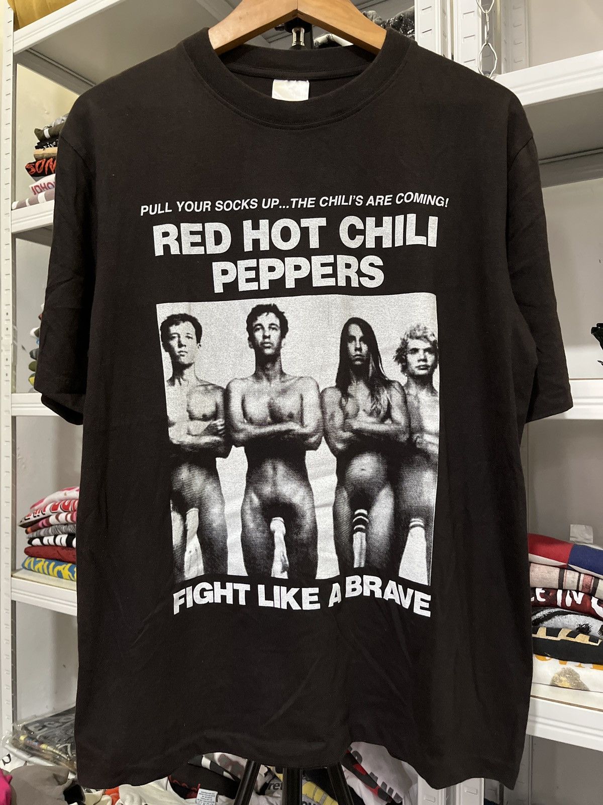 ビンテージ　レッチリ　Tシャツ デッド　Euro BOOT Band Tees × Vintage Vintage Boot Euro Red Hot Chili Peppers