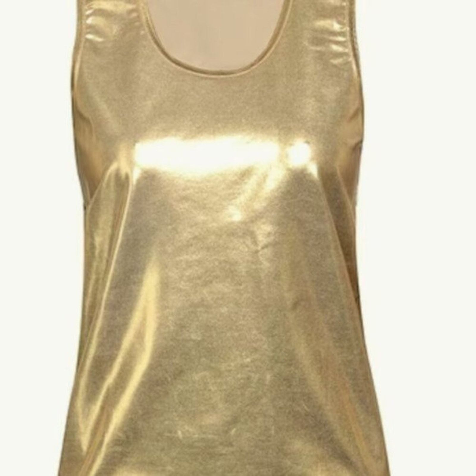 Comme des Garcons × Junya Watanabe Junya Watanabe Comme Des Garons Goldtone Top M Size M / US 6-8 / IT 42-44 - 5 Thumbnail