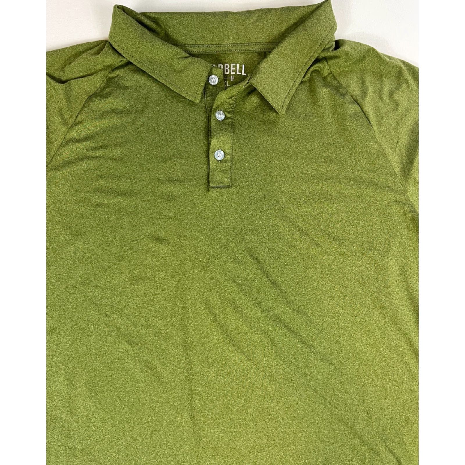 Vintage Barbell Apparel Men's Polo Shirt Long Sleeve XL Green Size US XL / EU 56 / 4 - 5 Thumbnail