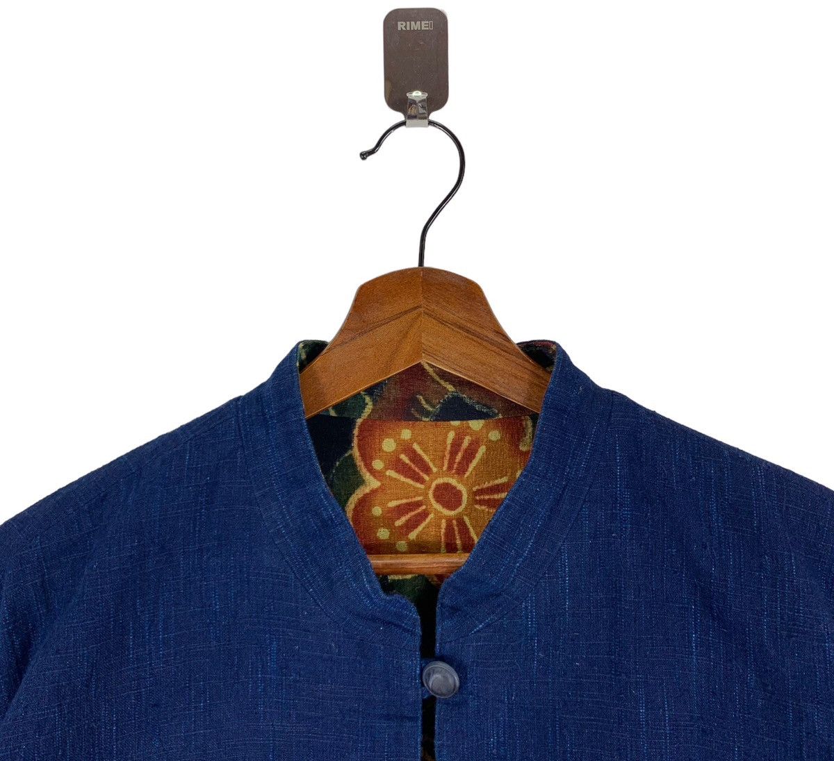Blue Blue Japan × Indigo Vintage Indigo Japanese Reversible Chinese Style Jacket Size US M / EU 48-50 / 2 - 4 Thumbnail
