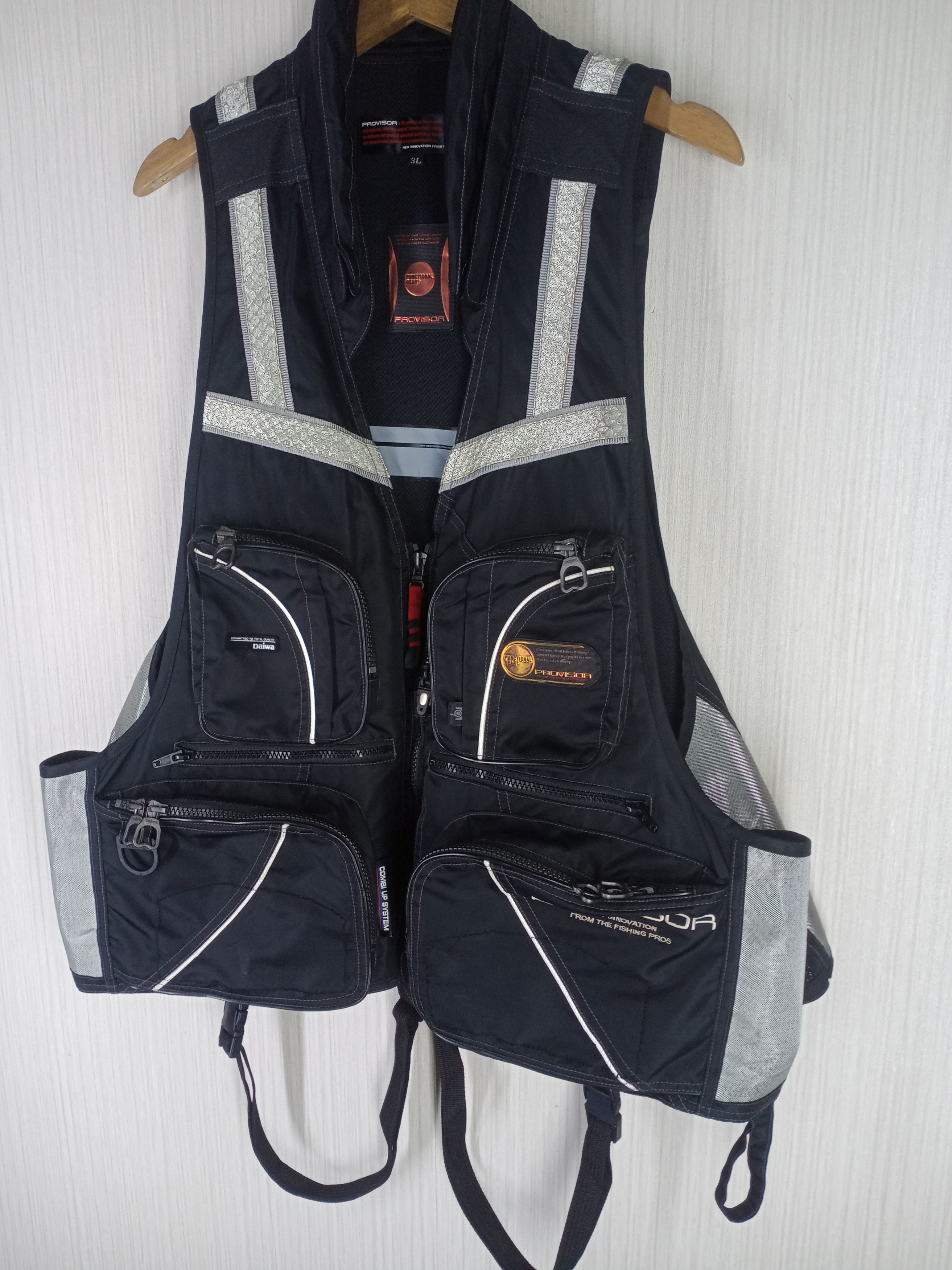 DAIWA Rare Daiwa Provisor Functional Gear Multipocket Vest Size US XXL / EU 58 / 5 - 6 Thumbnail