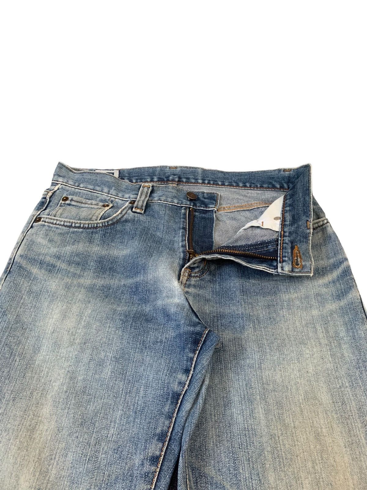 Edwin × Japanese Brand Edwin 403 Tapered Distressed Denim Pants (AC46) Size US 30 / EU 46 - 14 Thumbnail