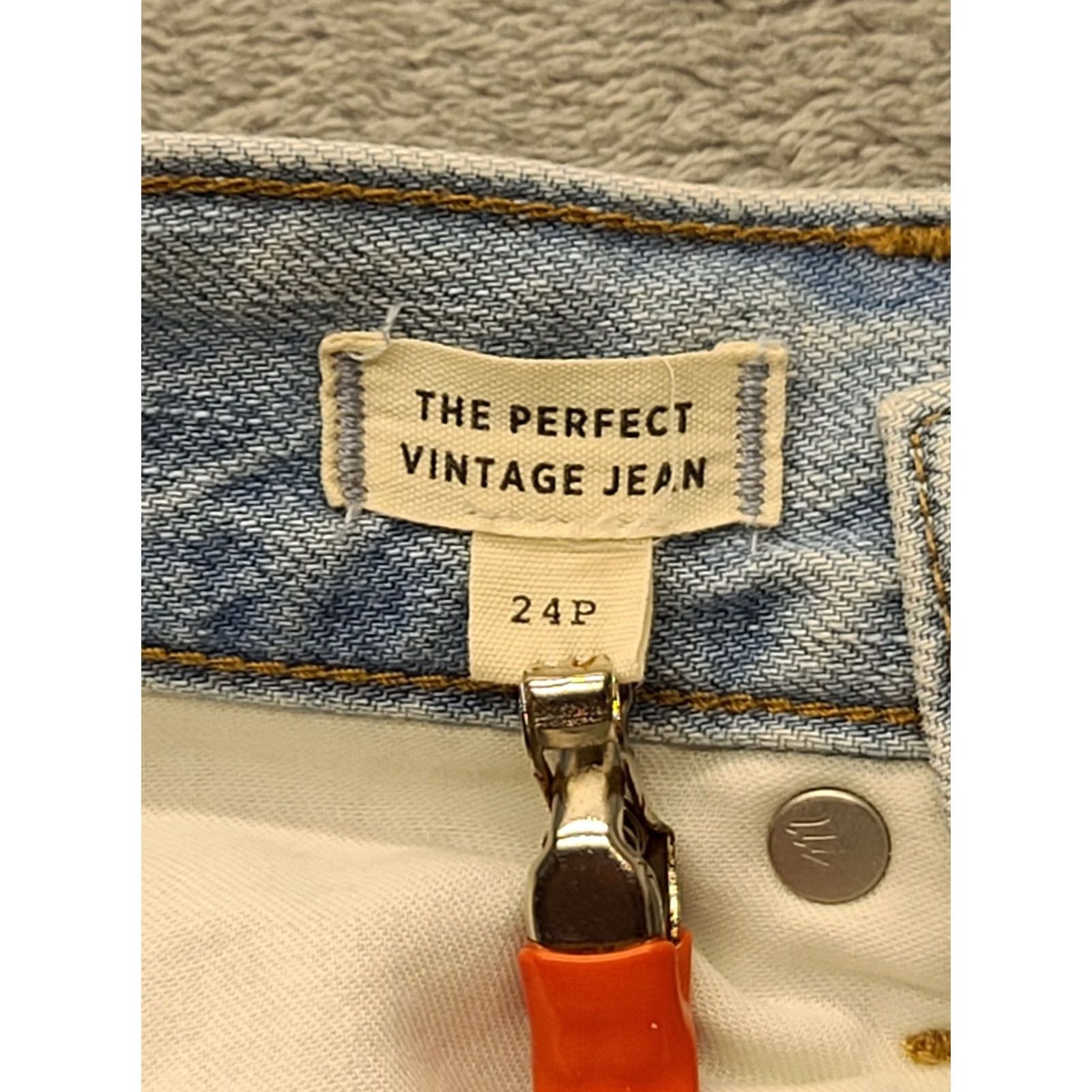 Madewell Madewell Jeans Womens 24P The Perfect Vintage Jean Wide-Leg Relaxed Fit Jeans Size 42" / US 20 - 7 Thumbnail