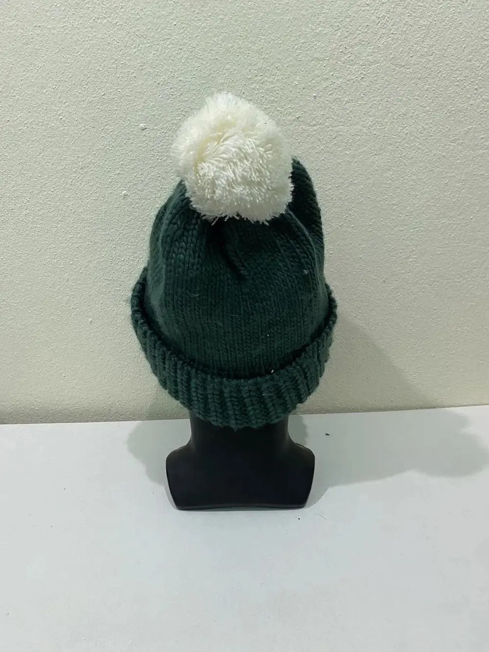 Japanese Brand Japanese Brand Vivian Blue Knit Bobble Beanie Hat Size ONE SIZE - 4 Thumbnail