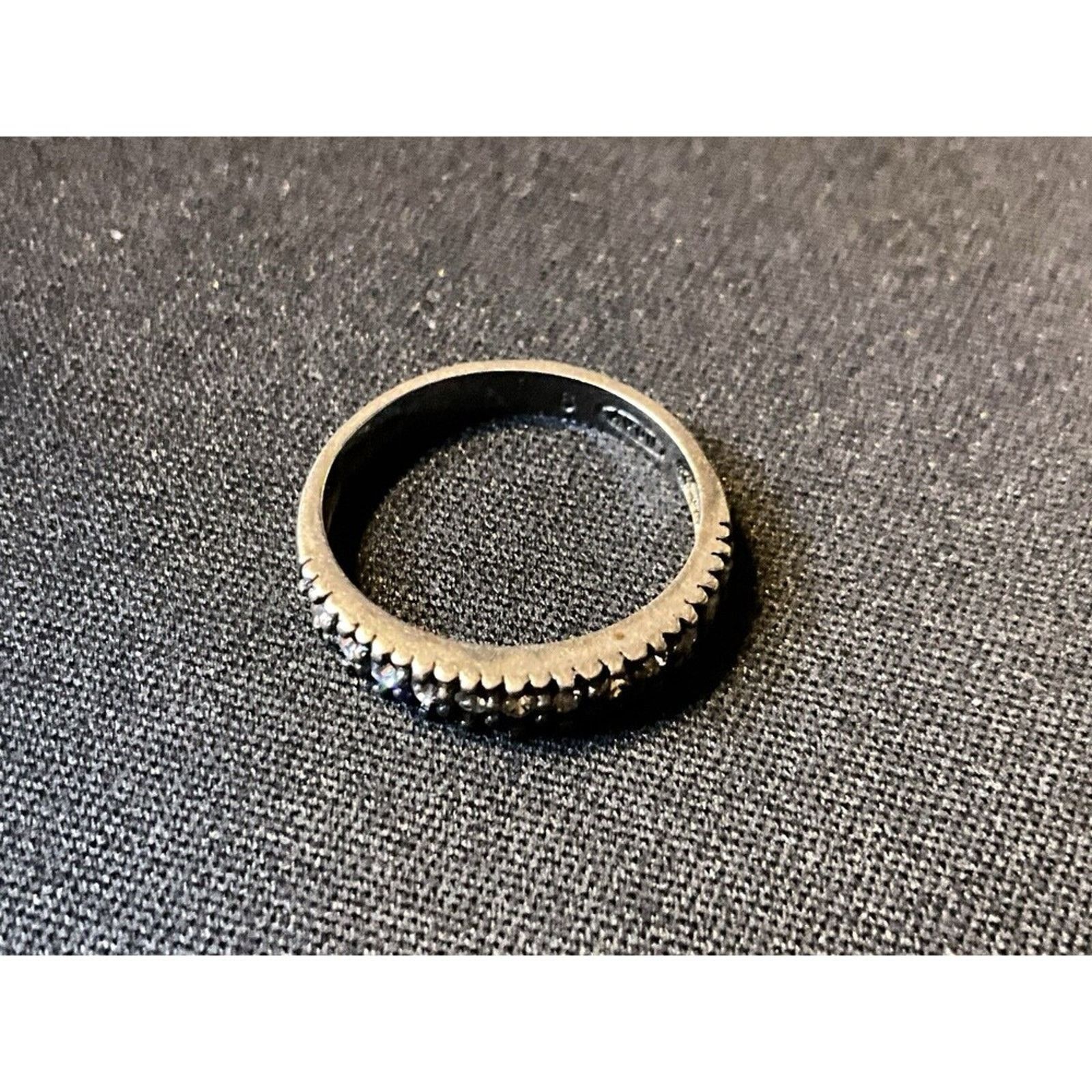 Other Vintage 925 Sterling Silver Avon Ring Crystals Size 6 Size ONE SIZE - 4 Thumbnail