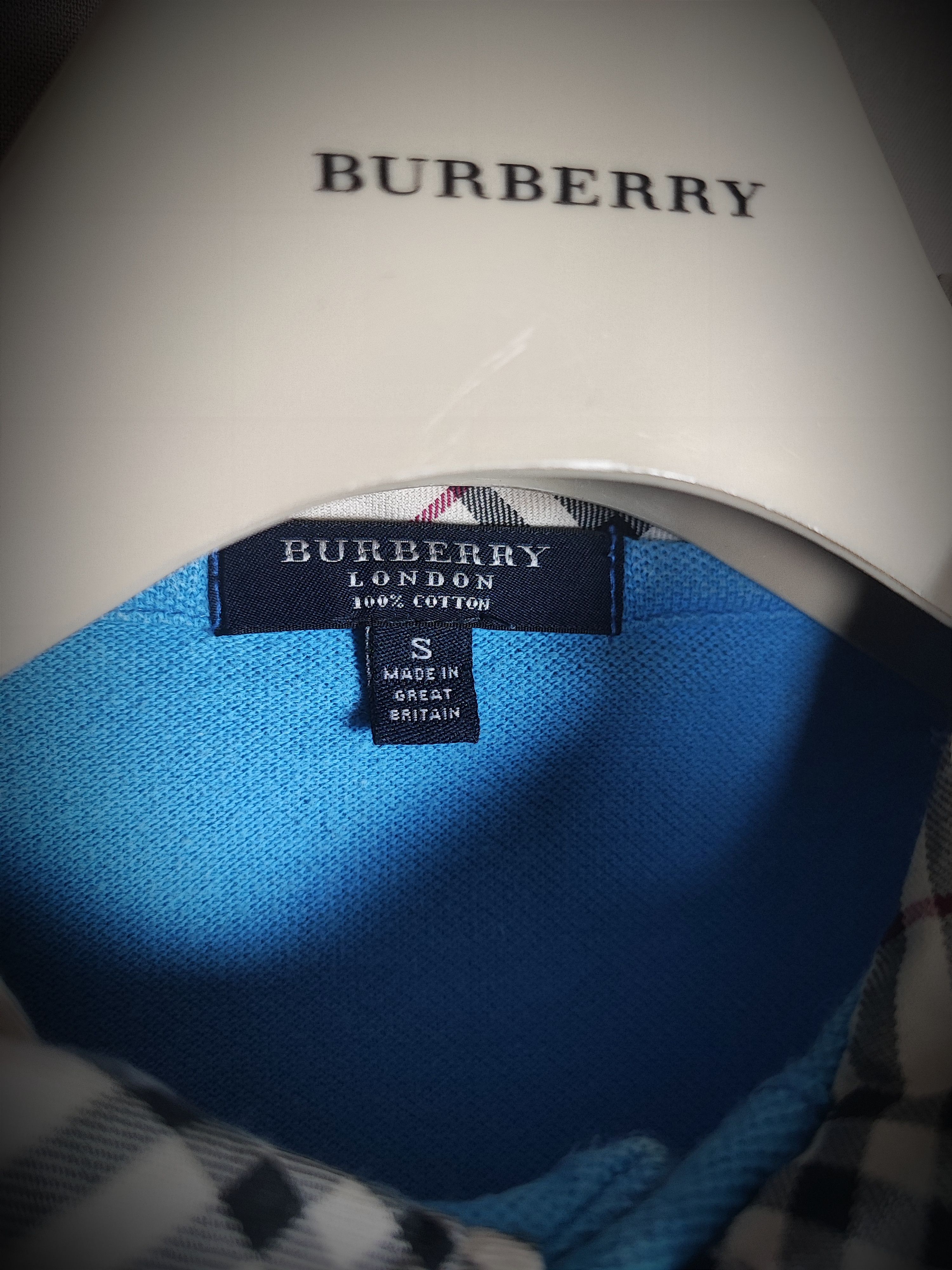 Burberry 🔥 Polo Burberry Size S blue🔥 Size US M / EU 48-50 / 2 - 3 Thumbnail