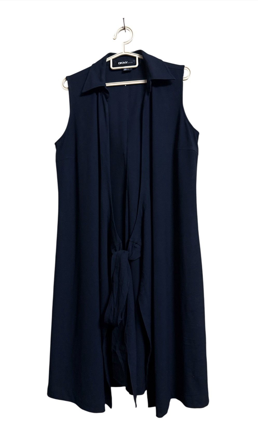 DKNY DKNY Petite Long Vest & Jacket Sheer Black Size ONE SIZE - 3 Thumbnail