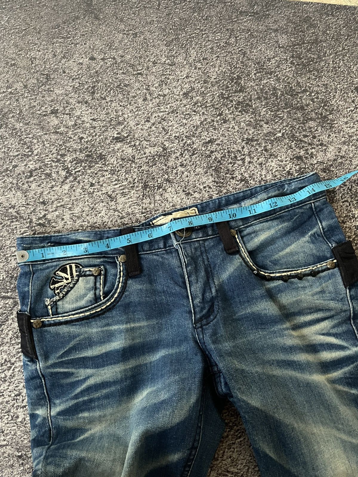 Japanese Brand Lolita skull ifsixwasnine poem skinny jeans Size 28" / US 6 / IT 42 - 16 Thumbnail
