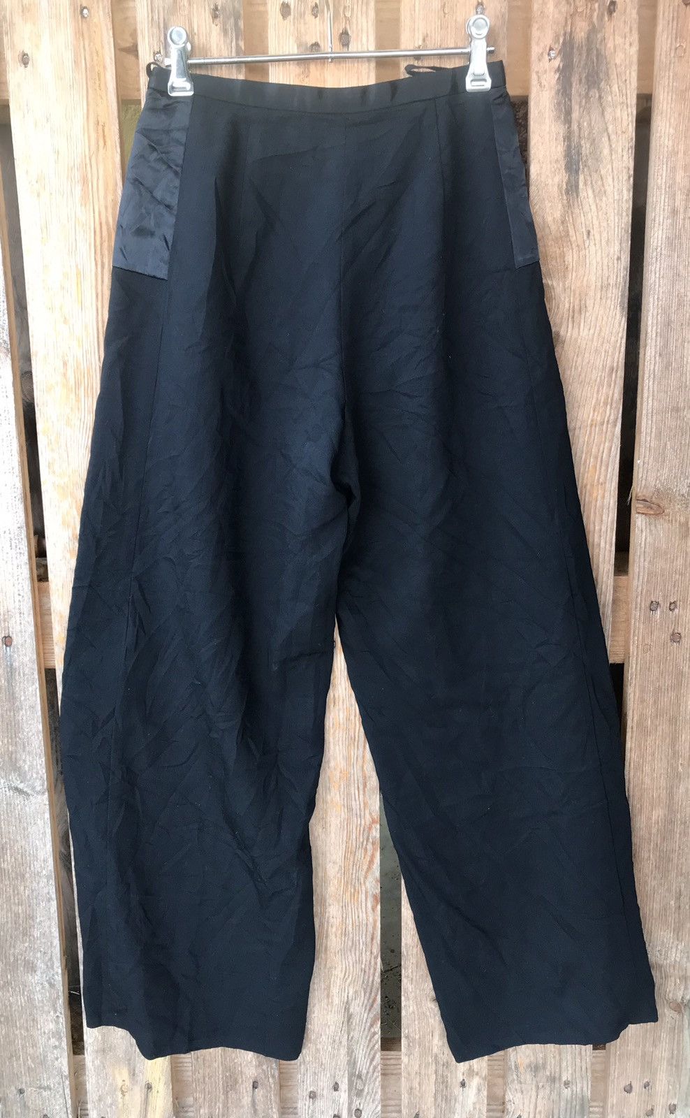 CABANE de ZUCCa Vtg 90s Zucca Archive Wide Leg Pant Size 25" / US 0 / IT 36 - 2 Thumbnail